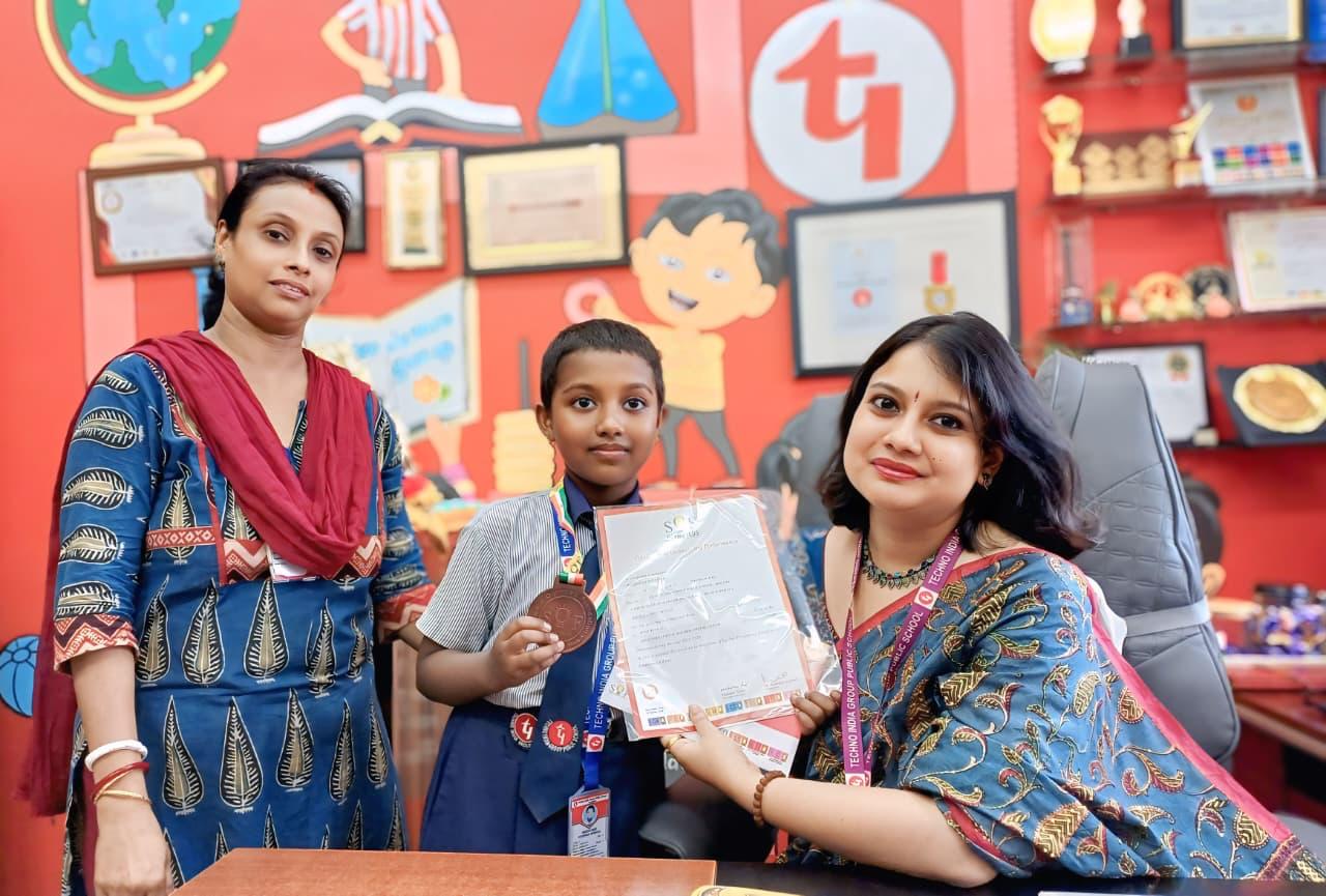 Certificate of Outstanding Performance in the SOF International Mathematics Olympiad (2025–26)